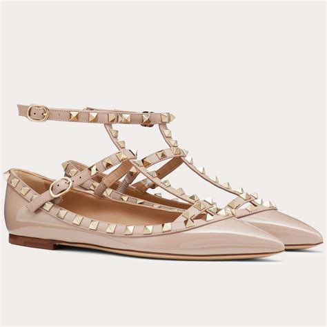 valentino caged flats replica